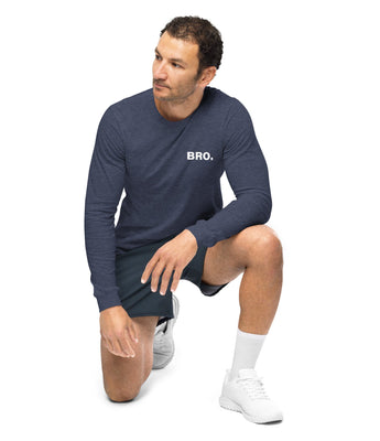 Embroidered Lightweight Long Sleeve Tee